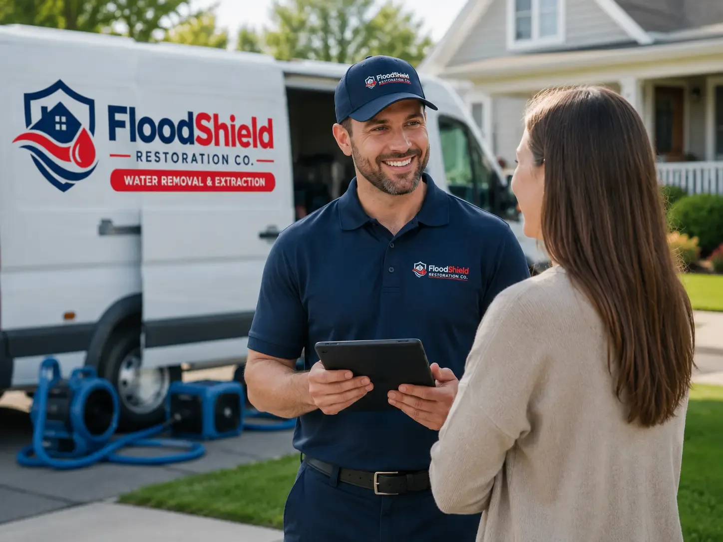 Storm-Related Flood Cleanup in Kinross, MI